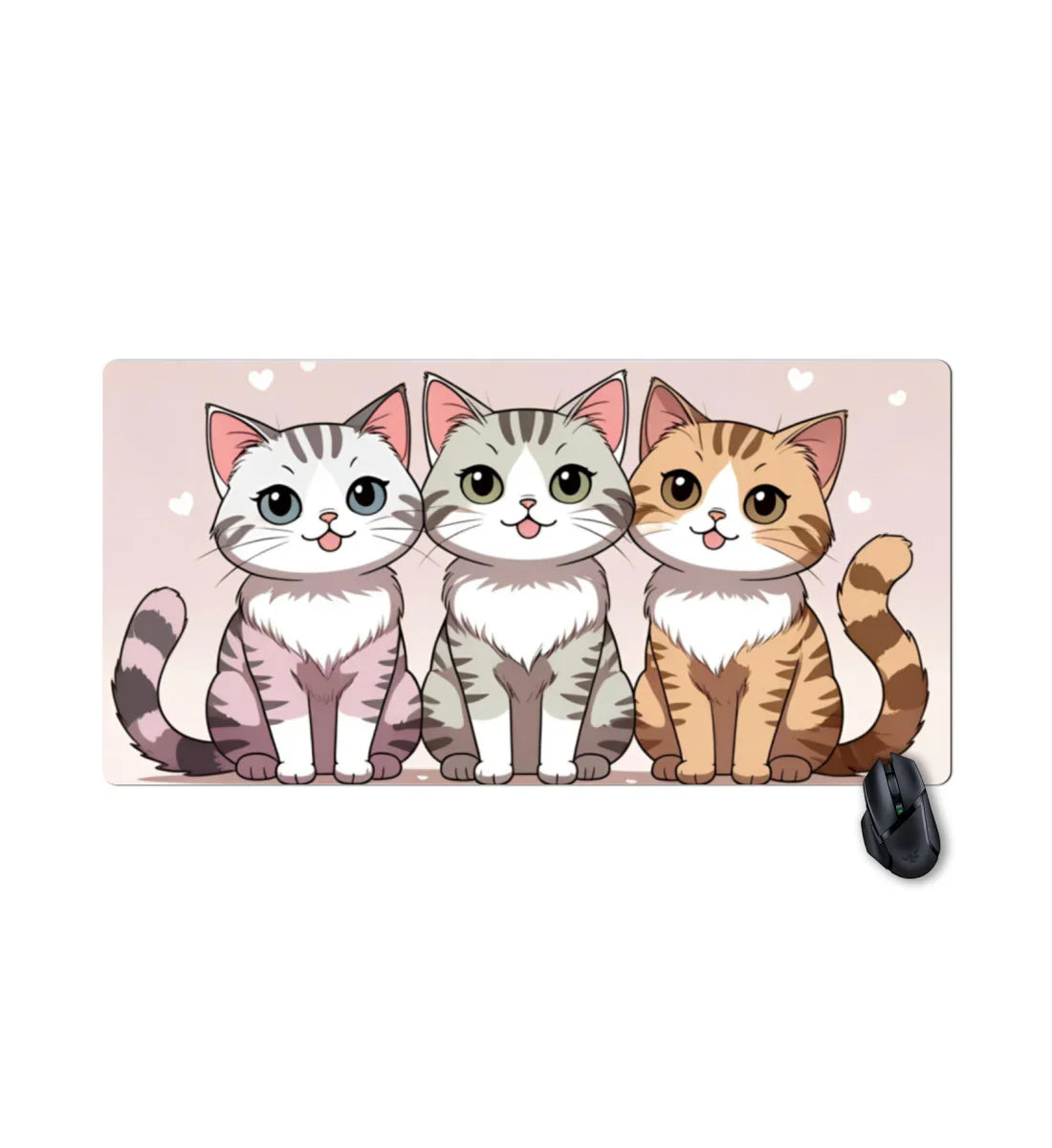 "Cuddle Cats" Gaming Mauspad XXL - Mauspadshop.de