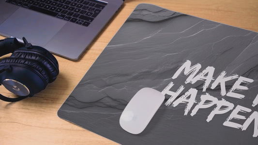 "Make It Happen" Motivation Mauspad