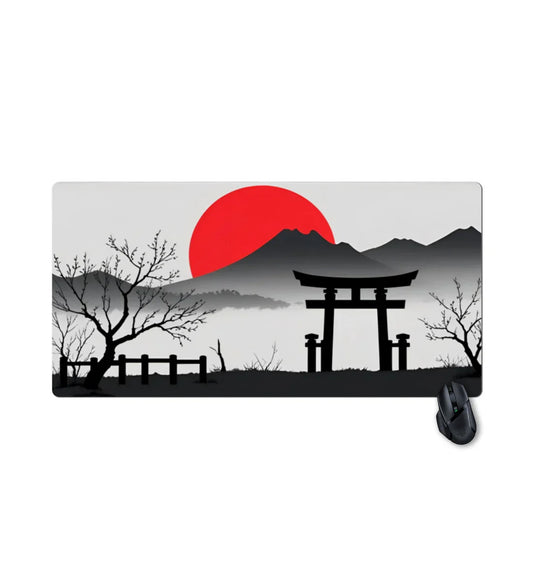 "Red Horizon" Gaming Mauspad XXL - Mauspadshop.de