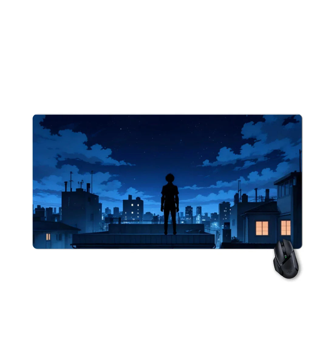 "Midnight Rooftop" Gaming Mauspad XXL - Mauspadshop.de