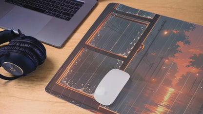 "Warm Rain" Gaming Mauspad XXL