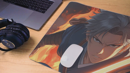 "Fire Warrior" Anime Mauspad