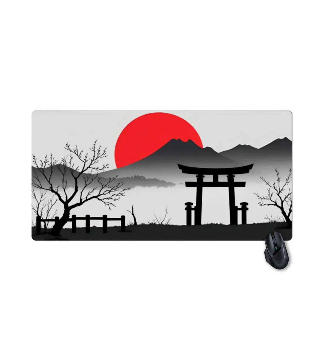 "Red Horizon" Gaming Mauspad XXL - Mauspadshop.de